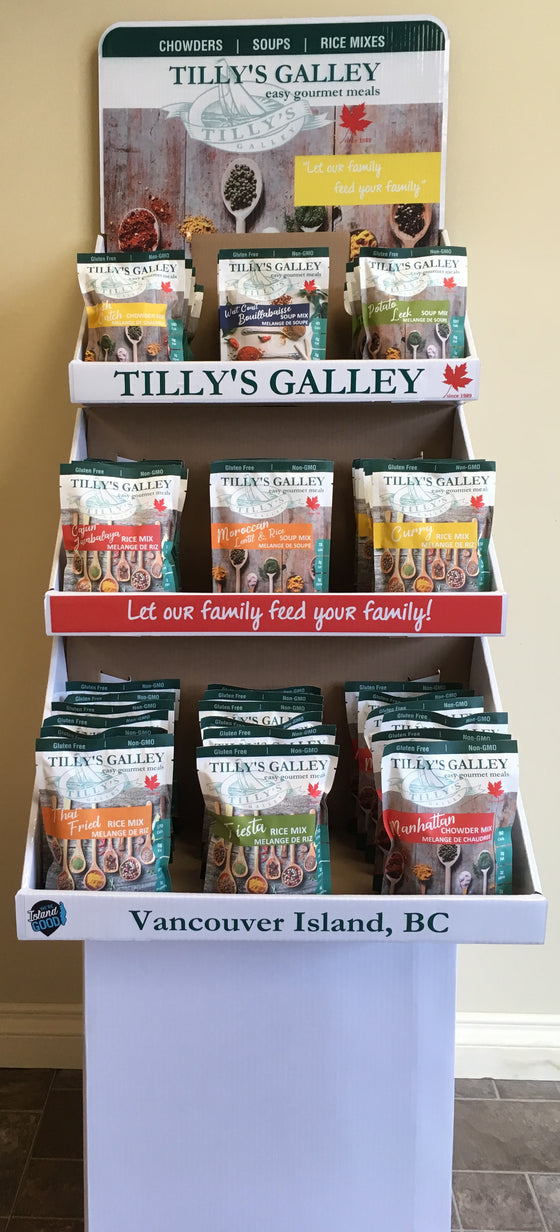 New Tilly's display units!